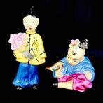 Herend, Hungary - Pair of Oriental Children (2 pcs) -, Antiek en Kunst, Antiek | Glas en Kristal