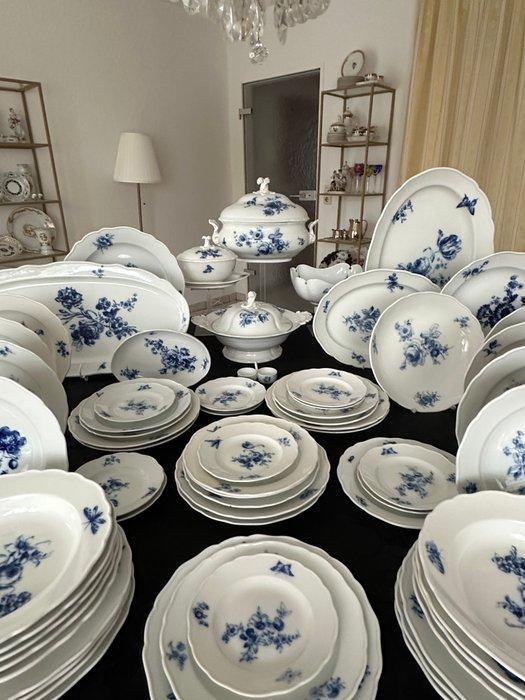 Meissen - Knauf-Schwerter 1850-1920 - Eetservies voor 12, Antiek en Kunst, Antiek | Glas en Kristal