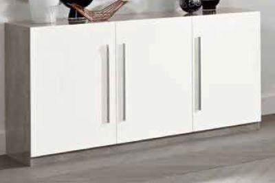 Giethoorn Dressoir Klein Marmer Wit - MAGAZIJN OPRUIMING..., Huis en Inrichting, Complete eetkamers, Nieuw