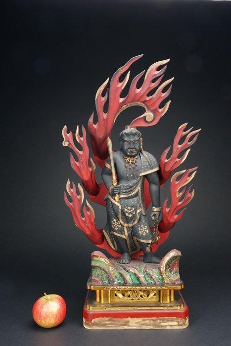Fud My- - Hout - Japan - Edo Periode (1600-1868), Antiek en Kunst, Antiek | Overige Antiek