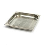 Gastronorm Bak - 2/3 GN - 4 cm Diep - RVS - Geperforeerd, Verzenden, Nieuw in verpakking, Transport en Opslag
