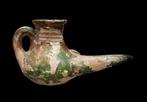 Seljuk Seljuqese olielamp met glazuur uit de 10e/12e eeuw