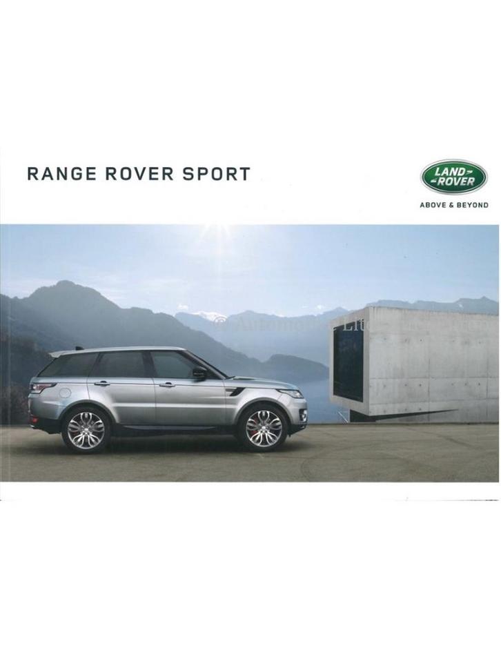 2016 RANGE ROVER SPORT BROCHURE NEDERLANDS, Boeken, Auto's | Folders en Tijdschriften