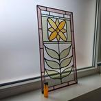 Vintage Glas-in-loodraam - onbekend - w.jonkman - 1970-1980, Antiek en Kunst