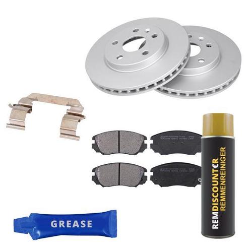 Voordeelset Remschijven + Remblokken SAAB 9-5 2.0 Turbo voor, Auto-onderdelen, Klein materiaal, Nieuw, Verzenden