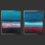 Noelia Correa Art - 2 Paintings Ariseth, Antiek en Kunst