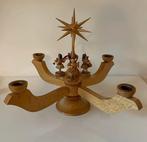 Kerstdecoratie Blank - Adventsleuchter - Hout, Glas, Plastic, Diversen, Kerst, Nieuw
