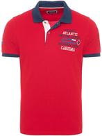 Poloshirt Heren United States Atlantic Rood Carisma 4664, Kleding | Heren, Polo's, Verzenden, Nieuw, Rood