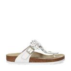 Birkenstock Gizeh Flower sandalen voor dames in het Wit, Verzenden, Wit, Nieuw, Sandalen of Muiltjes