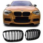 Grill voor BMW 1 Serie F20/F21glans zwart | dubbelspijls