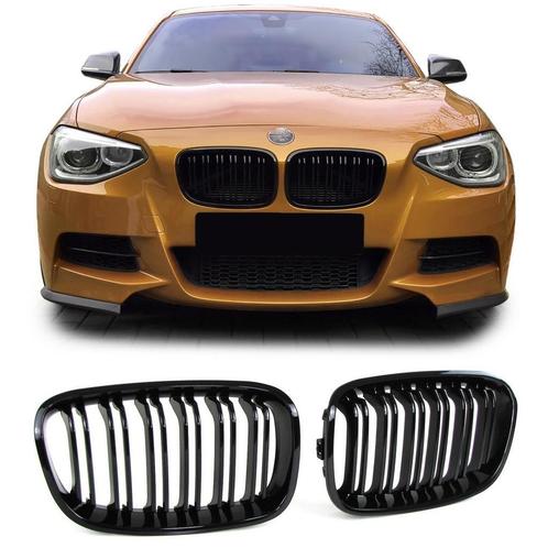 Grill voor BMW 1 Serie F20/F21glans zwart | dubbelspijls, Auto diversen, Tuning en Styling