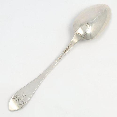 H. Kamerlingh II (Amsterdam 1757) - Dinerlepel - Lepel -, Antiek en Kunst, Antiek | Goud en Zilver