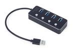 Gembird USB splitter naar 4 (USB 3.1) poorten (type -A) h..., Ophalen of Verzenden, Nieuw