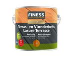 Finess Finess terras en vlonderbeits anti slip 2,5 liter,, Doe-het-zelf en Verbouw, Verzenden, Nieuw