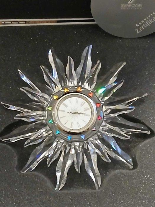 Swarovski - Adi Stocker - Figuur - Tischuhr Solaris mit Box, Antiek en Kunst, Curiosa en Brocante