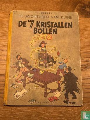 Kuifje - De 7 kristallen bollen - 1948, Boeken, Stripboeken, Gelezen, Eén stripboek, Verzenden
