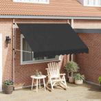 vidaXL Luifel handmatig uittrekbaar 300 cm antraciet, Verzenden, Nieuw