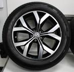 VW Touareg 3 19 inch velgen + Zomerbanden Continental 8MM Or, 19 inch, Gebruikt, Velg(en), Ophalen of Verzenden