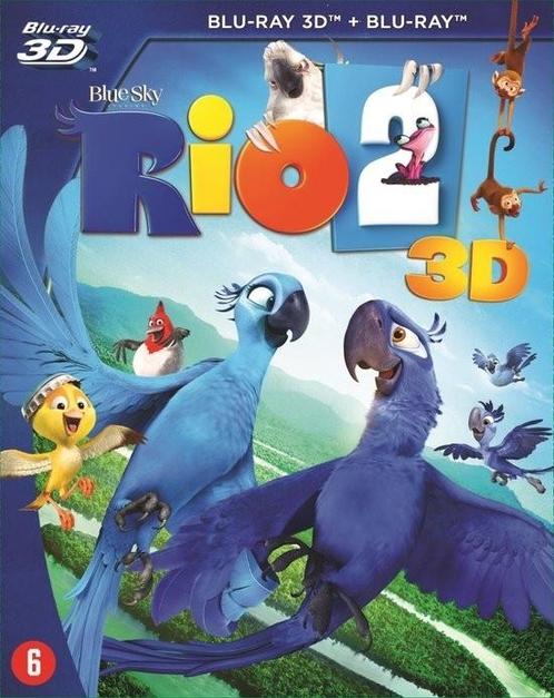 Rio 2 3D (3D + 2D) (Blu-ray), Cd's en Dvd's, Blu-ray, Gebruikt, Verzenden
