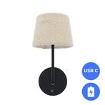 Oplaadbare Bedlamp met ACCU Dimbaar USB-C CCT 3Wat, Huis en Inrichting, Lampen | Overige, Ophalen of Verzenden, Nieuw