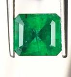 Groen Smaragd - 1.66 ct - International Gemological, Sieraden, Tassen en Uiterlijk, Edelstenen, Nieuw