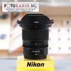 Nikon Z 14-30mm f4 S | occasion | Foto Karin Kollum, Ophalen of Verzenden, Zo goed als nieuw, Groothoeklens, Zoom
