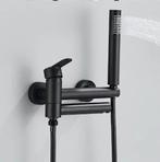 Waterval Badkraan & Douche Systeem - Mat zwart, chroom, goud, Verzenden, Nieuw, Chroom, Kraan