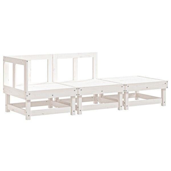3-delige Loungeset Grenenhout | Tweedekansje | Tuinmeubelen, Tuin en Terras, Tuinsets en Loungesets, Nieuw, Hout, Loungeset, Ophalen of Verzenden