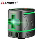 SNDWAY Bouwlaser Level 2 Groen Lijnen Kruislijnlaser - Sw..., Ophalen of Verzenden, Nieuw