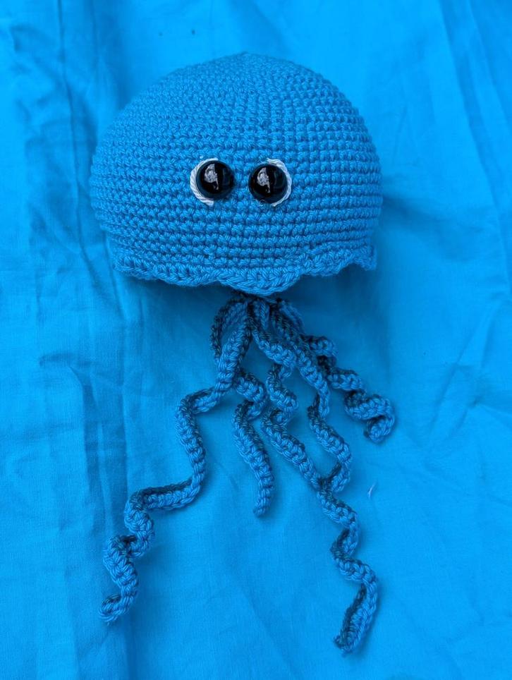 Haakpatroon Kwal (Zee-thema slinger), Hobby en Vrije tijd, Breien en Haken, Breien of Haken, Nieuw, Wol of Garen, Ophalen of Verzenden