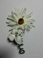 Corsage Aster Creme Wit CAS 40 Corsage Aster, Nieuw, Ophalen of Verzenden