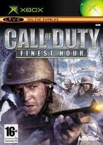 Xbox Classic Call of Duty: Finest Hour, Spelcomputers en Games, Games | Xbox Original, Zo goed als nieuw, Verzenden
