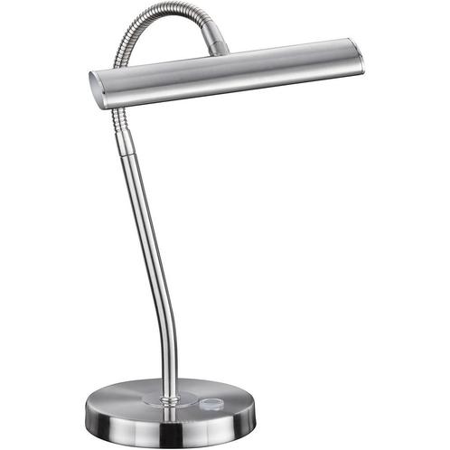 LED Bureaulamp - Trion Curty - 4W - Warm Wit 3000K - Dimbaar, Huis en Inrichting, Lampen | Tafellampen, Nieuw, Metaal, Ophalen of Verzenden