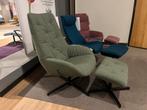 Relaxfauteuil Kebe Lotus Points groen 30% Extra korting, Huis en Inrichting, Fauteuils, Ophalen, Nieuw, 75 tot 100 cm, Kebe lotus points green