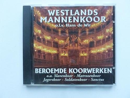 Westlands Mannenkoor - Beroemde Koorwerken, Cd's en Dvd's, Cd's | Religie en Gospel, Verzenden