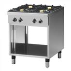 Modular Gaskooktafel met onderkast | 4-Pits | Aardgas, Verzenden, Nieuw in verpakking