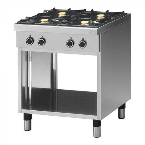 Modular Gaskooktafel met onderkast | 4-Pits | Aardgas, Zakelijke goederen, Horeca | Keukenapparatuur, Nieuw in verpakking, Verzenden