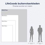 2dekans | LifeGoods Buitenkleed - 274x350CM - Vloerkleed -, Tuin en Terras, Tuinwanddecoratie, Ophalen of Verzenden, Zo goed als nieuw