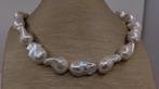 Halsketting 13x16mm barokke Edison zoetwaterparels, Sieraden, Tassen en Uiterlijk, Kettingen, Nieuw
