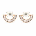 Oorbellen - 18 karaat Roségoud - 1.13ct. tw. Diamant, Nieuw