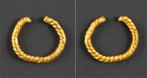 1st mil Bc Celtic British Isles goud ring money goud, Postzegels en Munten, Munten | Europa | Niet-Euromunten, Verzenden