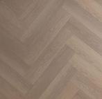 Visgraat PVC click met ondervloer WOOD Walnut oak 1208, Huis en Inrichting, Stoffering | Vloerbedekking, Pvc klik, Overige kleuren