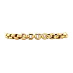 Gouden Fope armband 19 cm 18 karaat, Verzenden, Zo goed als nieuw, Goud, Goud