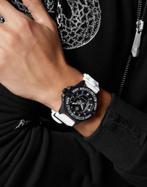 Philipp Plein PWAAA1822 The $kull Carbon Fiber horloge 44 mm, Nieuw, Overige merken, Staal, Kunststof