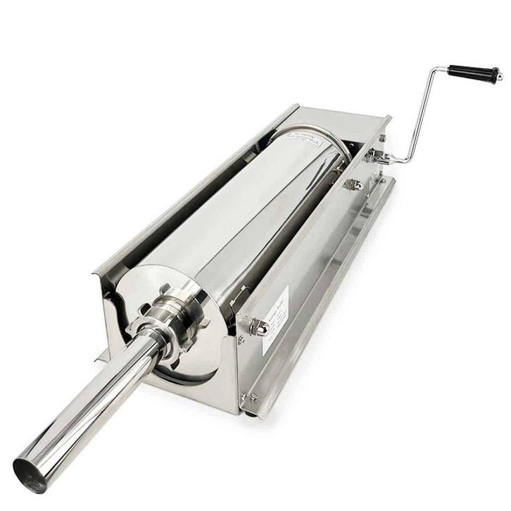 HCB Worstvuller - horizontaal - 7 liter - RVS, Zakelijke goederen, Horeca | Keukenapparatuur, Nieuw in verpakking, Bakkerij en Slagerij