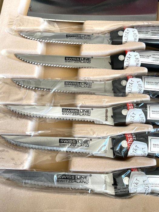 SWISS LINE , SWITZERLAND - Bestekset - roestvrij edelstaal ,, Antiek en Kunst, Antiek | Meubels | Tafels