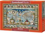 Map of the world, 1639 Puzzel (2000 stukjes) | Castorland -