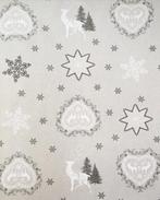 Katoen/Polyester Vintage Christmas, Hobby en Vrije tijd, Stoffen en Lappen, Nieuw, Overige kleuren