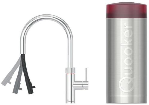 Quooker COMBI+ Flex CHROOM - kokend water kraan met boiler, Huis en Inrichting, Keuken | Keukenelementen, Nieuw, Verzenden