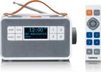 Lenco PDR-065WH - Draagbare DAB Radio voor Senioren - Eenvou, Verzenden, Zo goed als nieuw